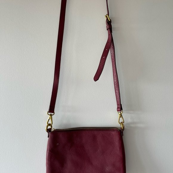 Fossil Leather Cross Body Bag - Picture 2 of 2
